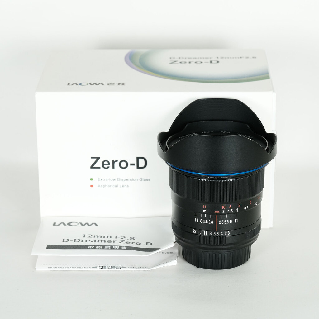 LAOWA 12mm F2.8 ZERO-D（ニコンZ用）