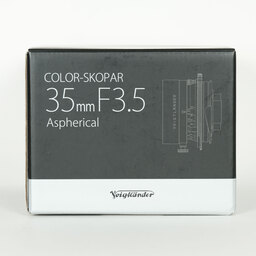 コシナ フォクトレンダー COLOR-SKOPAR 35mm F3.5 Aspherical VM ブラックペイント