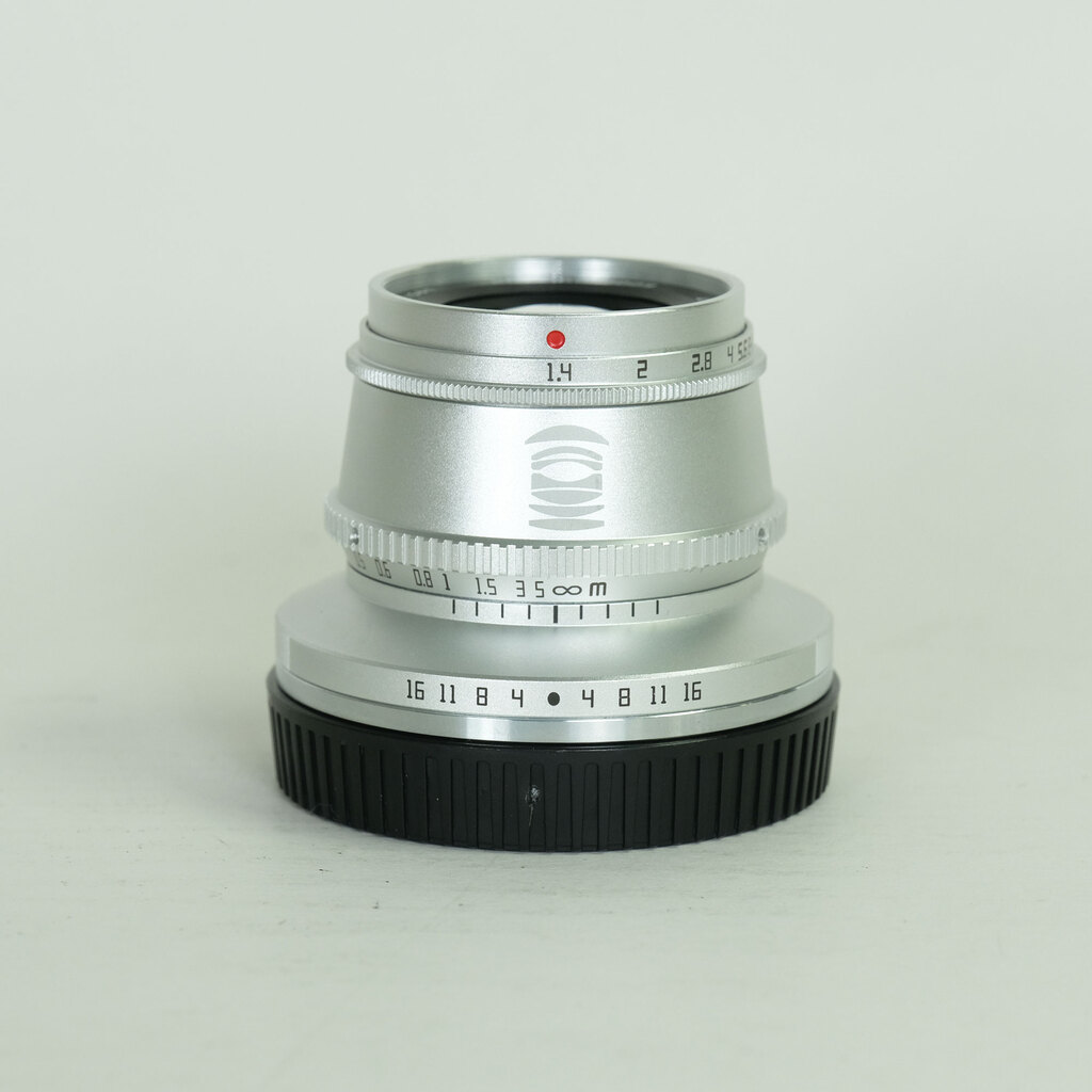 銘匠光学 TTArtisan 35mm F1.4 C (ニコンZ用) シルバー