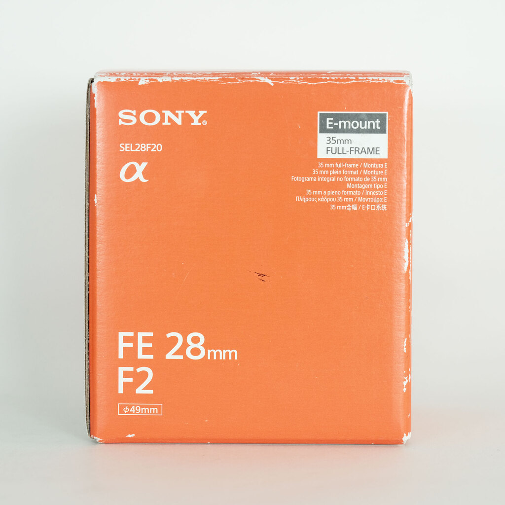 SONY FE 28mm F2 SEL28F20