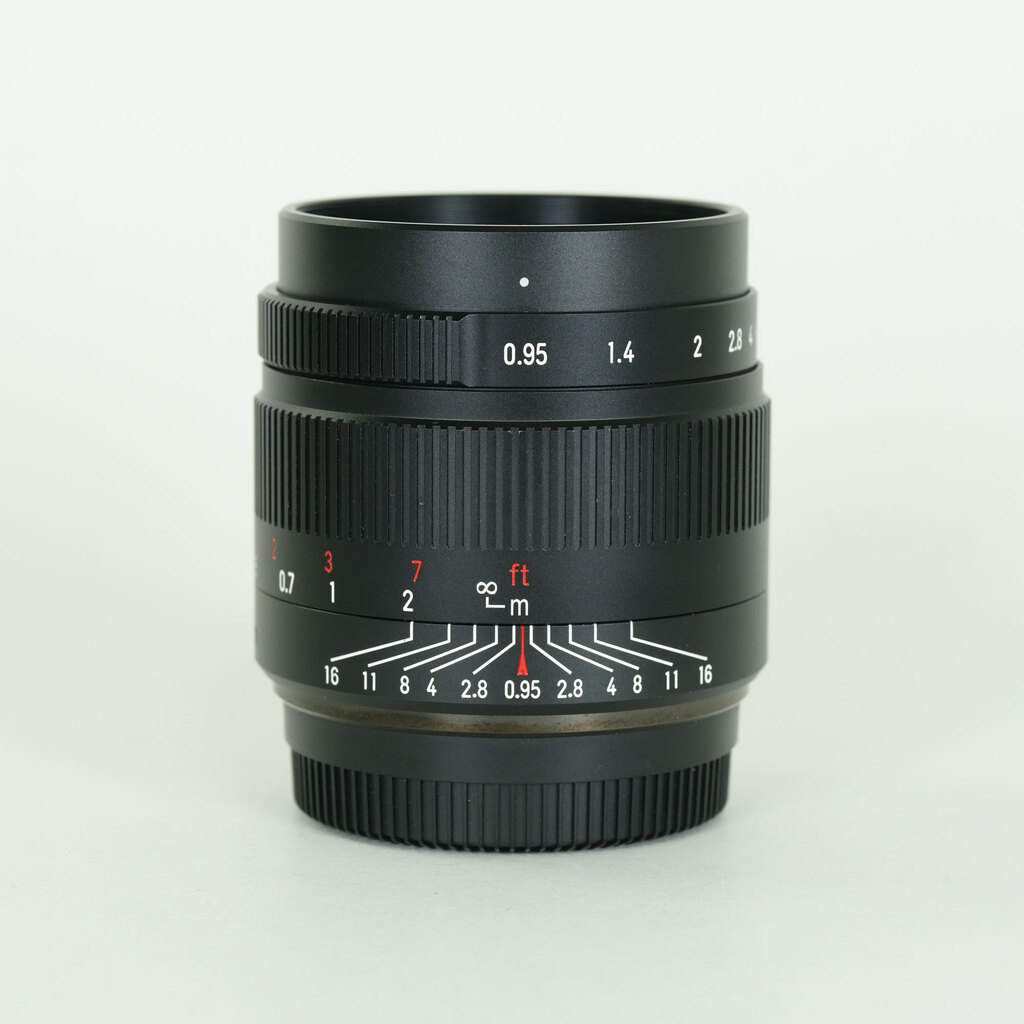 七工匠 7Artisans 35mm F0.95 (フジフイルムX用) ブラック