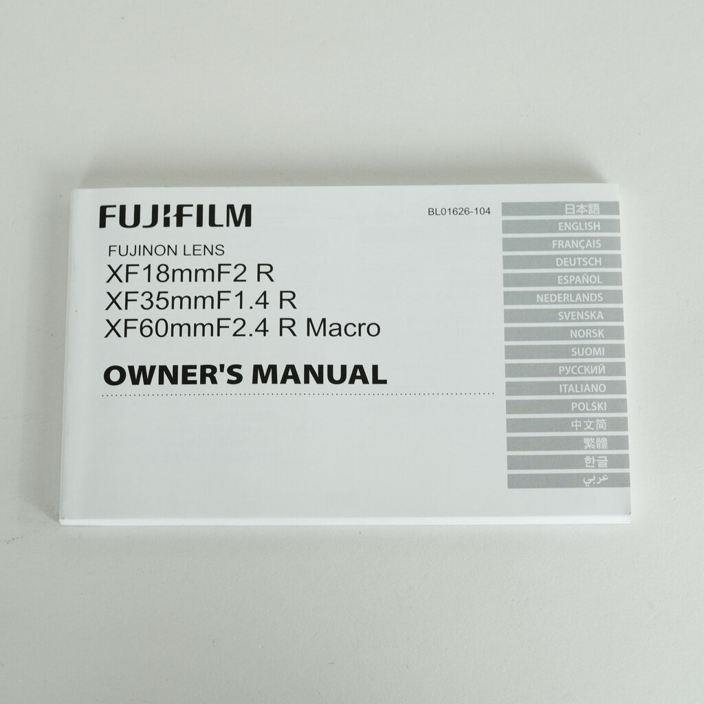 FUJIFILM XF35mmF1.4 R