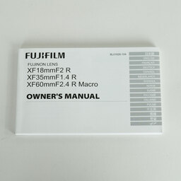 FUJIFILM XF35mmF1.4 R