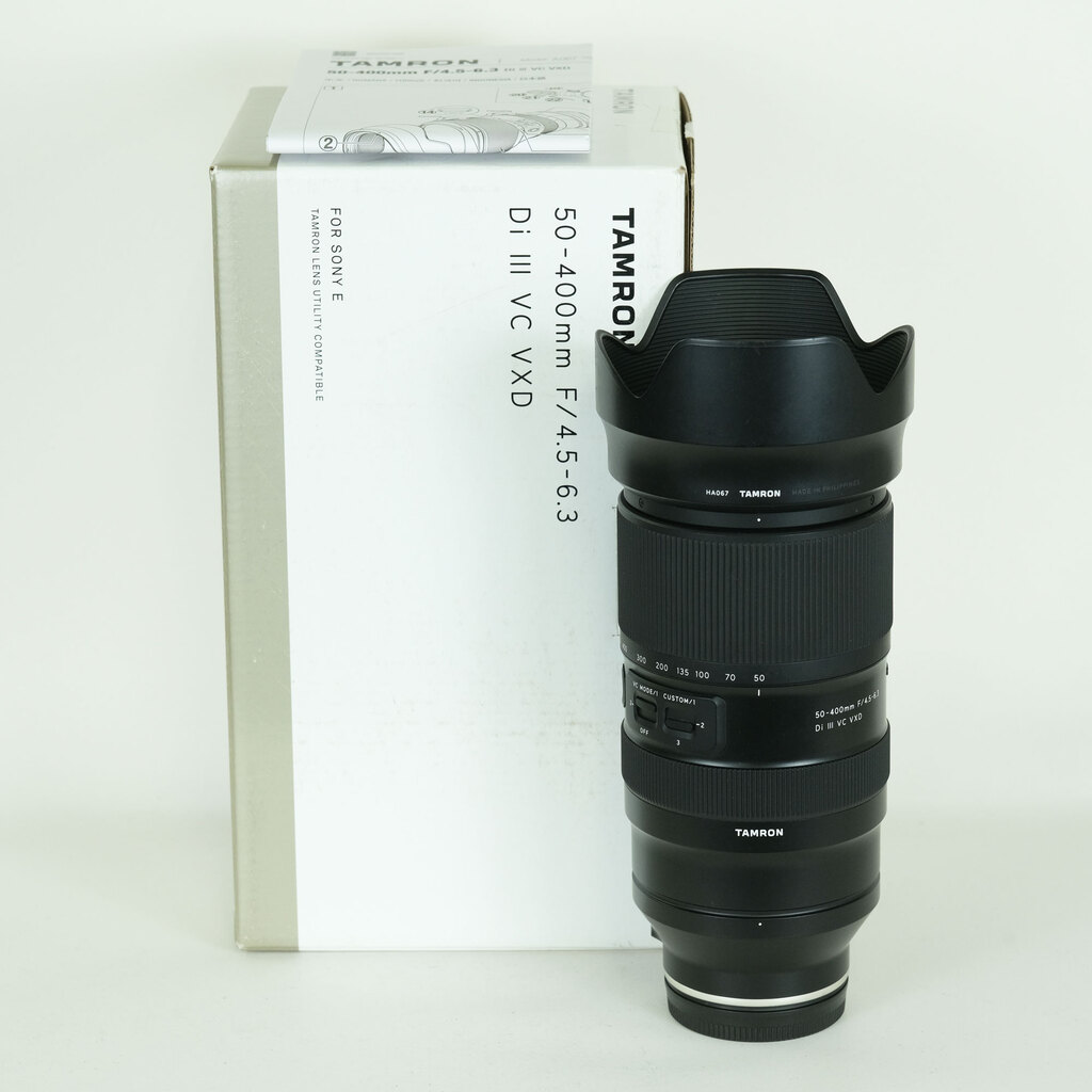 TAMRON 50-400mm F/4.5-6.3 Di III VC VXD (Model A067) [ソニーE用]
