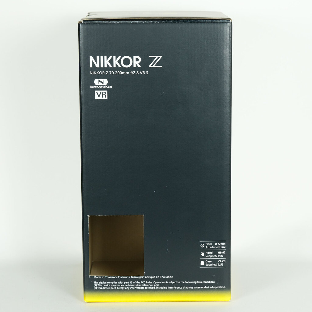 Nikon NIKKOR Z 70-200mm f/2.8 VR S