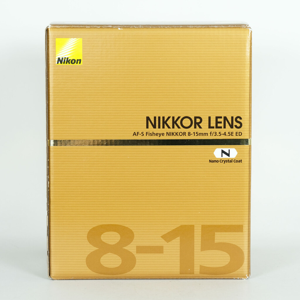 Nikon AF-S Fisheye NIKKOR 8-15mm f/3.5-4.5E ED