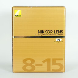 Nikon AF-S Fisheye NIKKOR 8-15mm f/3.5-4.5E ED