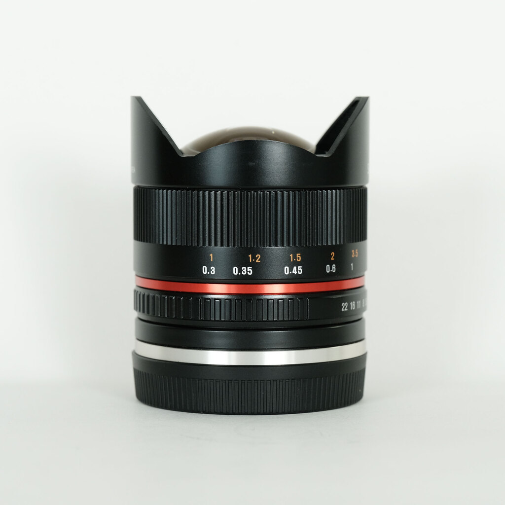 SAMYANG 8mm F2.8 UMC Fish-eye II (ソニーE用） ブラック