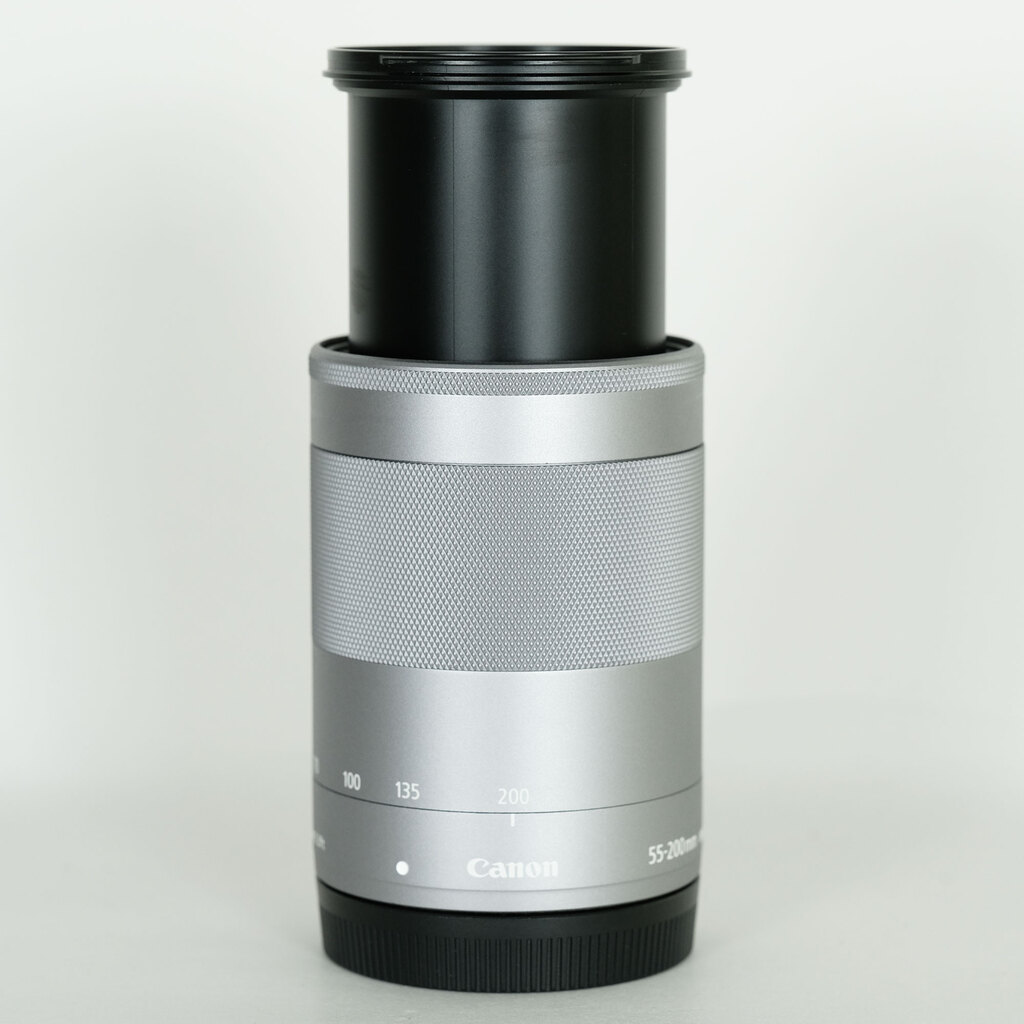 Canon EF-M55-200mm F4.5-6.3 IS STM シルバー