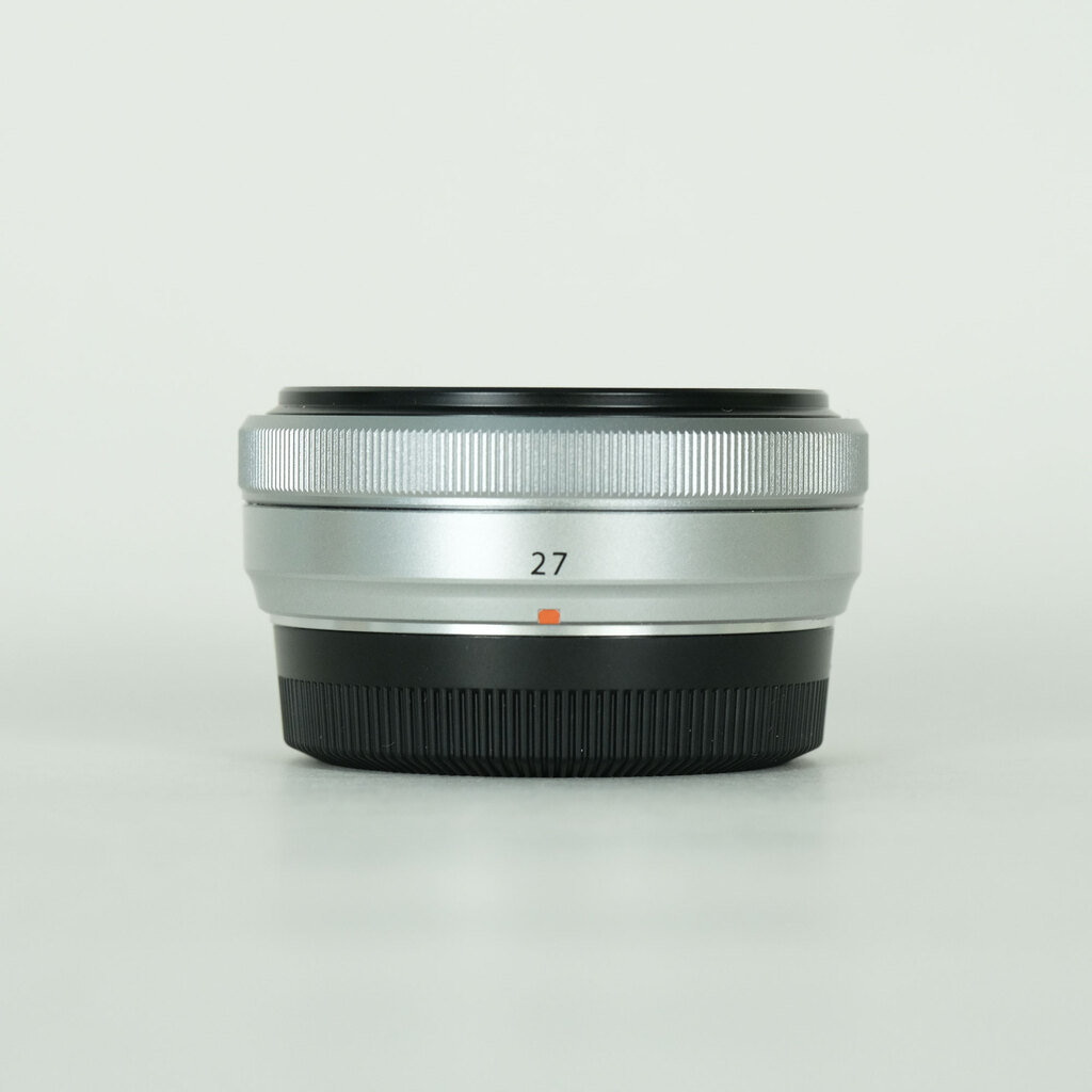 FUJIFILM XF27mm F2.8 シルバー