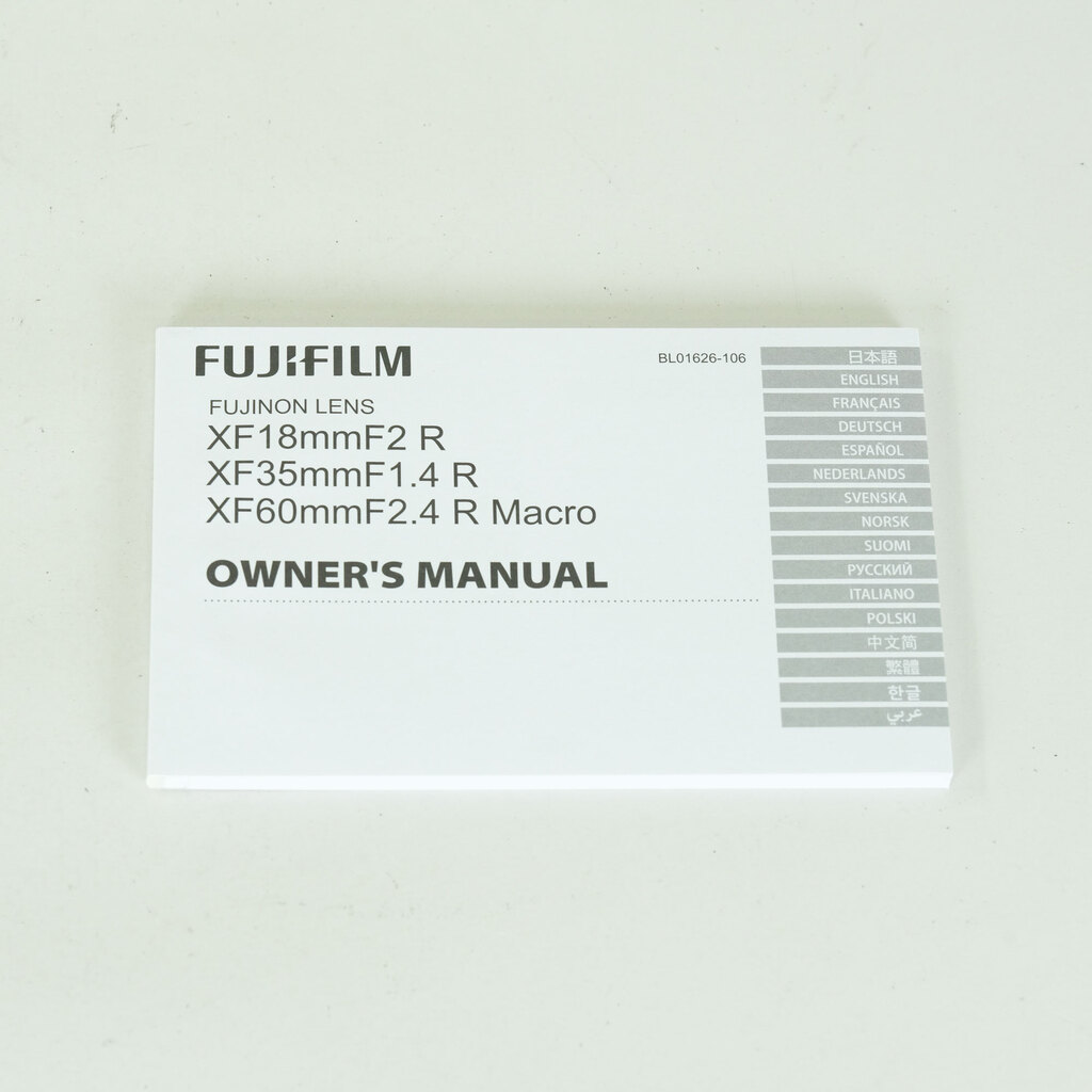 FUJIFILM XF35mmF1.4 R