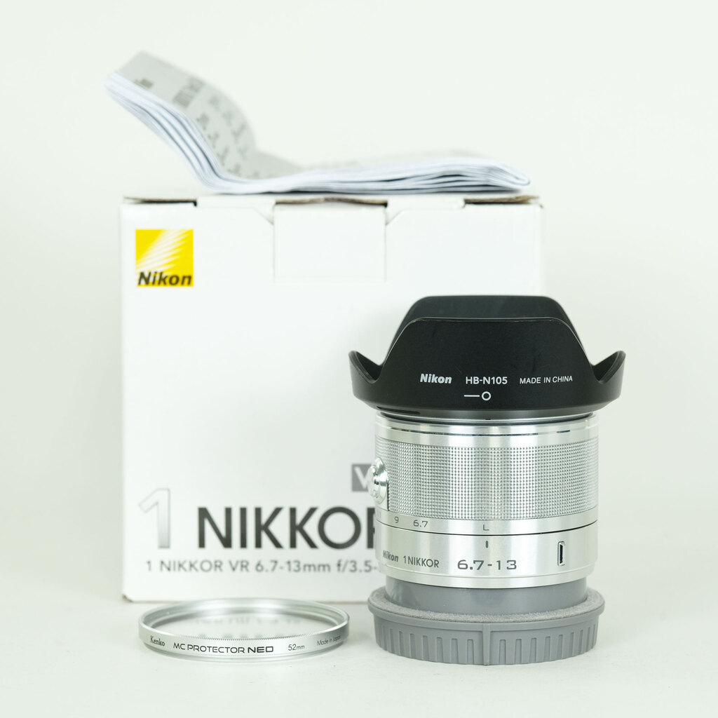 Nikon 1 NIKKOR VR 6.7-13mm f/3.5-5.6 シルバー