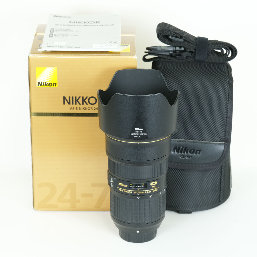 Nikon AF-S NIKKOR 24-70mm f/2.8E ED VR Nikon AF-S NIKKOR 24-70mm f/2.8E ED VR