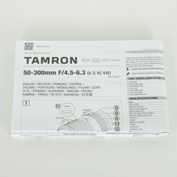 TAMRON 50-300mm F/4.5-6.3 Di III VC VXD (Model A069) [ソニーE用]