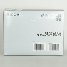 PENTAX HD PENTAX-D FA 24-70mmF2.8ED SDM WR