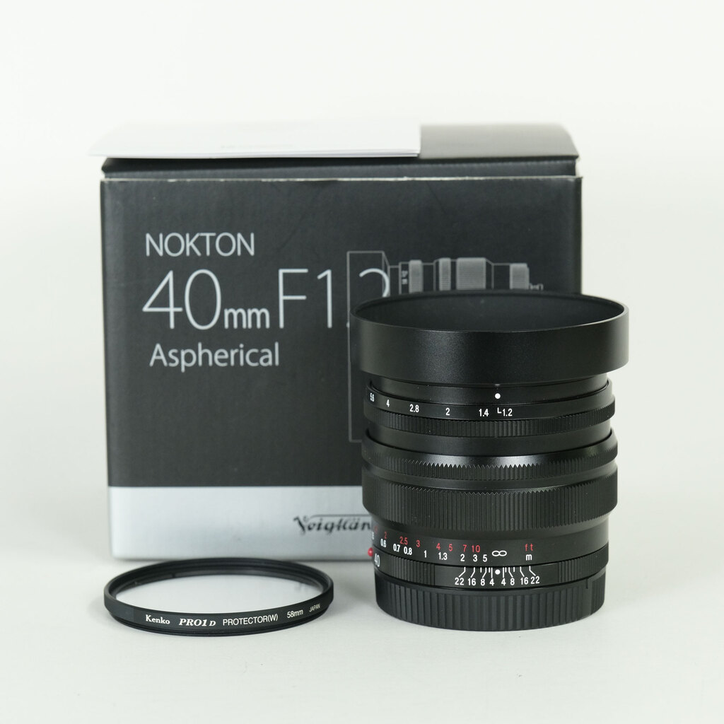 Voigtlander NOKTON 40mm F1.2 Aspherical SE E-mount (ソニーE用) Voigtlander NOKTON 40mm F1.2 Aspherical SE E-mount (ソニーE用)