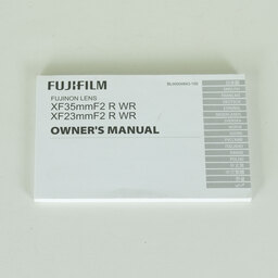 FUJIFILM XF23mmF2 R WR