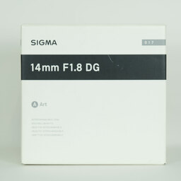 SIGMA 14mm F1.8 DG HSM｜Art [キヤノンEF用]
