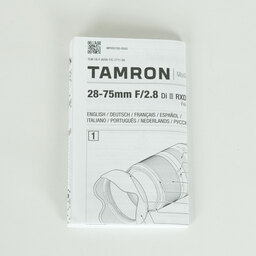 TAMRON 28-75mm F/2.8 Di III RXD (Model A036) [ソニーE用]