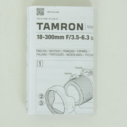 TAMRON 18-300mm F/3.5-6.3 Di III-A VC VXD (Model B061) [フジフイルムX用]