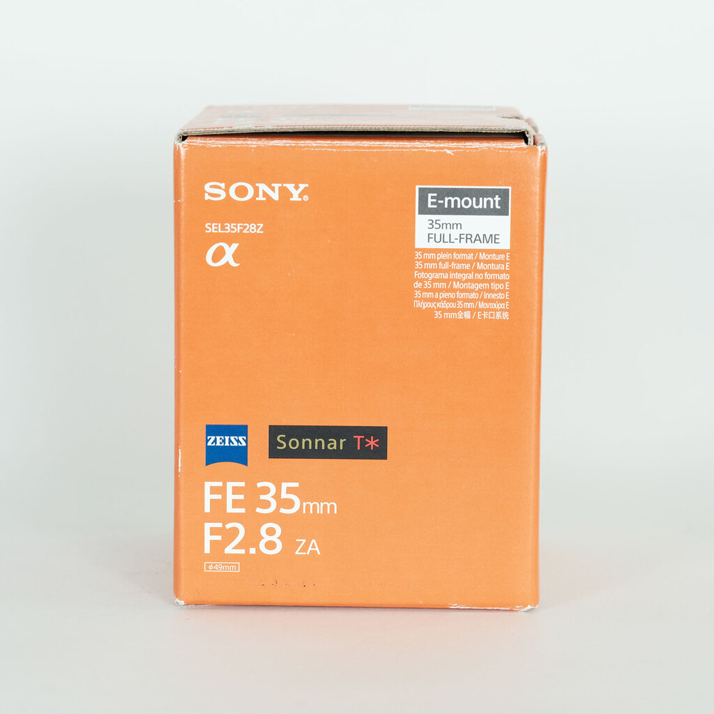 SONY Sonnar T* FE 35mm F2.8 ZA SEL35F28Z