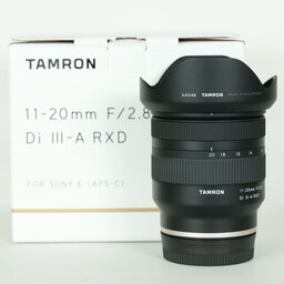 TAMRON 11-20mm F2.8 DiIII-A RXD (Model B060) [ソニーE用]