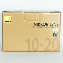 Nikon AF-P DX NIKKOR 10-20mm F4.5-5.6G VR
