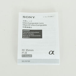 SONY FE 35mm F1.8 SEL35F18F SONY FE 35mm F1.8 SEL35F18F