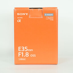 SONY E 35mm F1.8 OSS SEL35F18