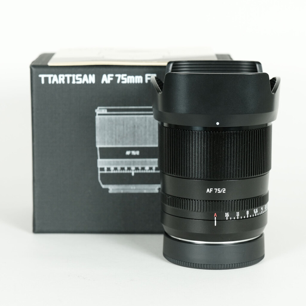 銘匠光学 TTArtisan AF 75mm f/2 ソニーE用 ブラック