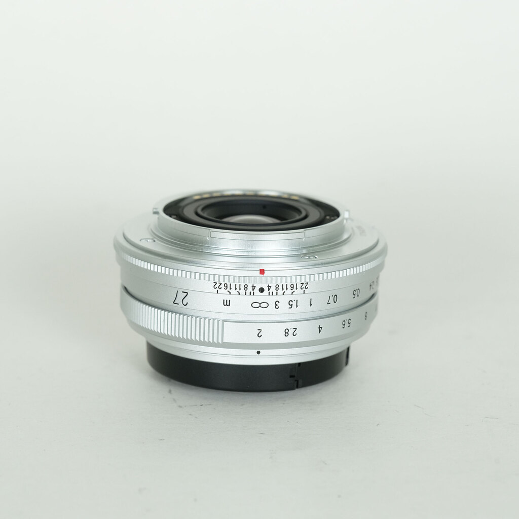 Voigtlander ULTRON 27mm F2 X-mount（フジフイルムX用） シルバー