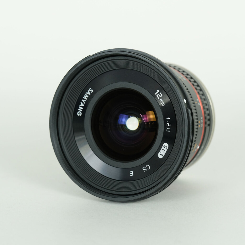 SAMYANG 12mm F2.0 NCS CS (ソニーE用) ブラック SAMYANG 12mm F2.0 NCS CS (ソニーE用) ブラック
