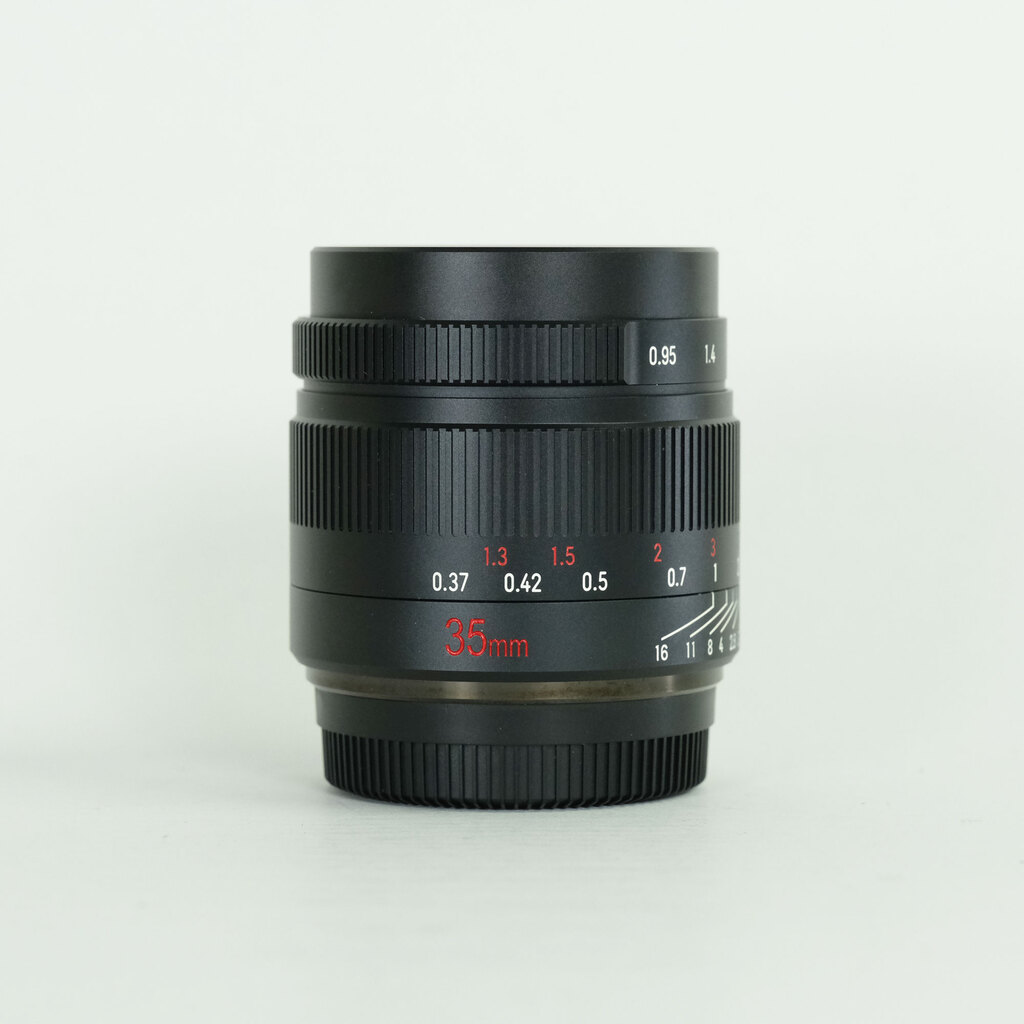七工匠 7Artisans 35mm F0.95 (フジフイルムX用) ブラック