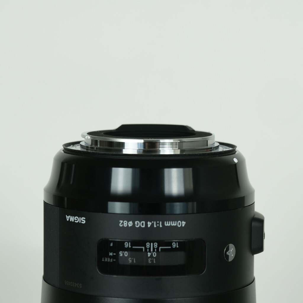 SIGMA 40mm F1.4 DG HSM｜Art [キヤノンEF用]