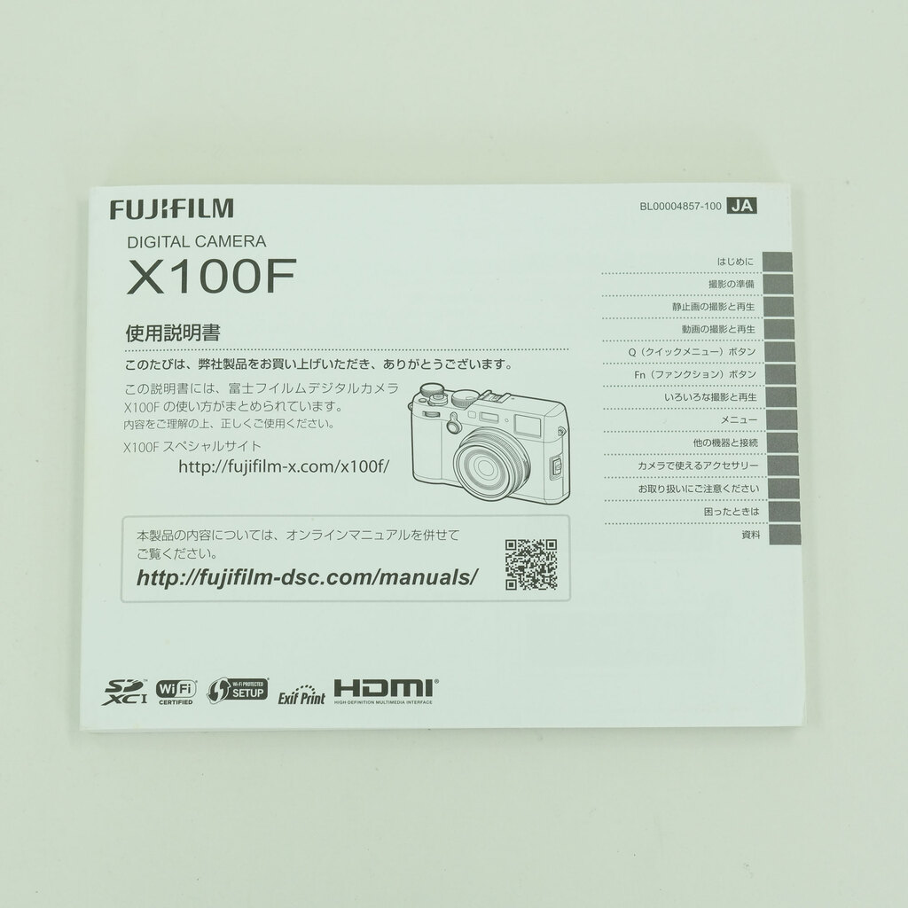 FUJIFILM X100F ブラック FUJIFILM X100F ブラック
