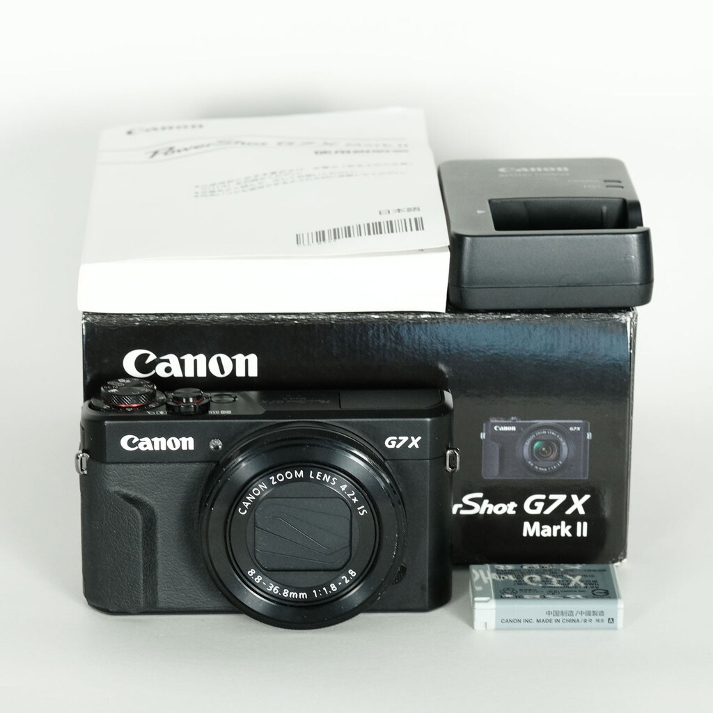 Canon PowerShot G7X Mark II