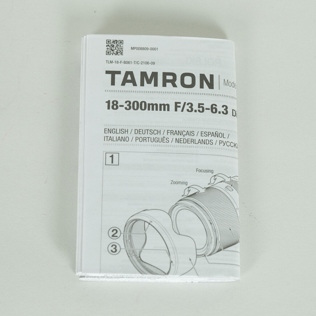 TAMRON 18-300mm F/3.5-6.3 Di III-A VC VXD (Model B061) [ソニーE用]