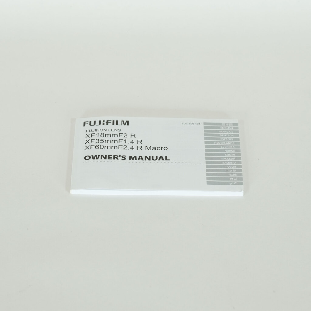 FUJIFILM XF35mmF1.4 R