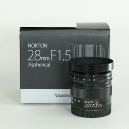 コシナ フォクトレンダー NOKTON 28mm F1.5 Aspherical ソニーE用