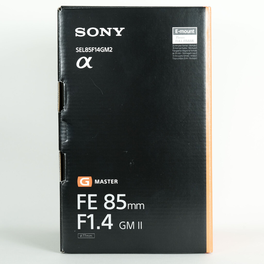 SONY FE 85mm F1.4 GM II SEL85F14GM2