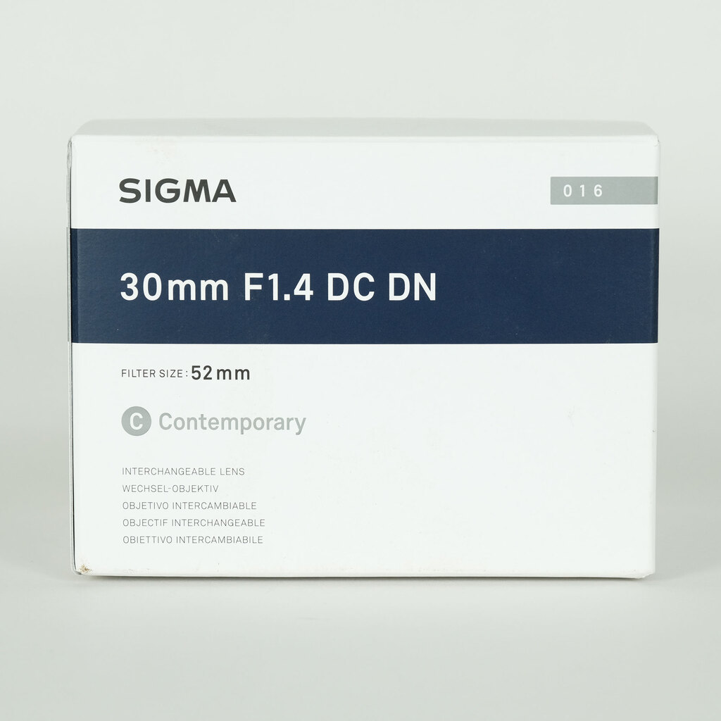 SIGMA 30mm F1.4 DC DN｜Contemporary [フジフイルムX用]