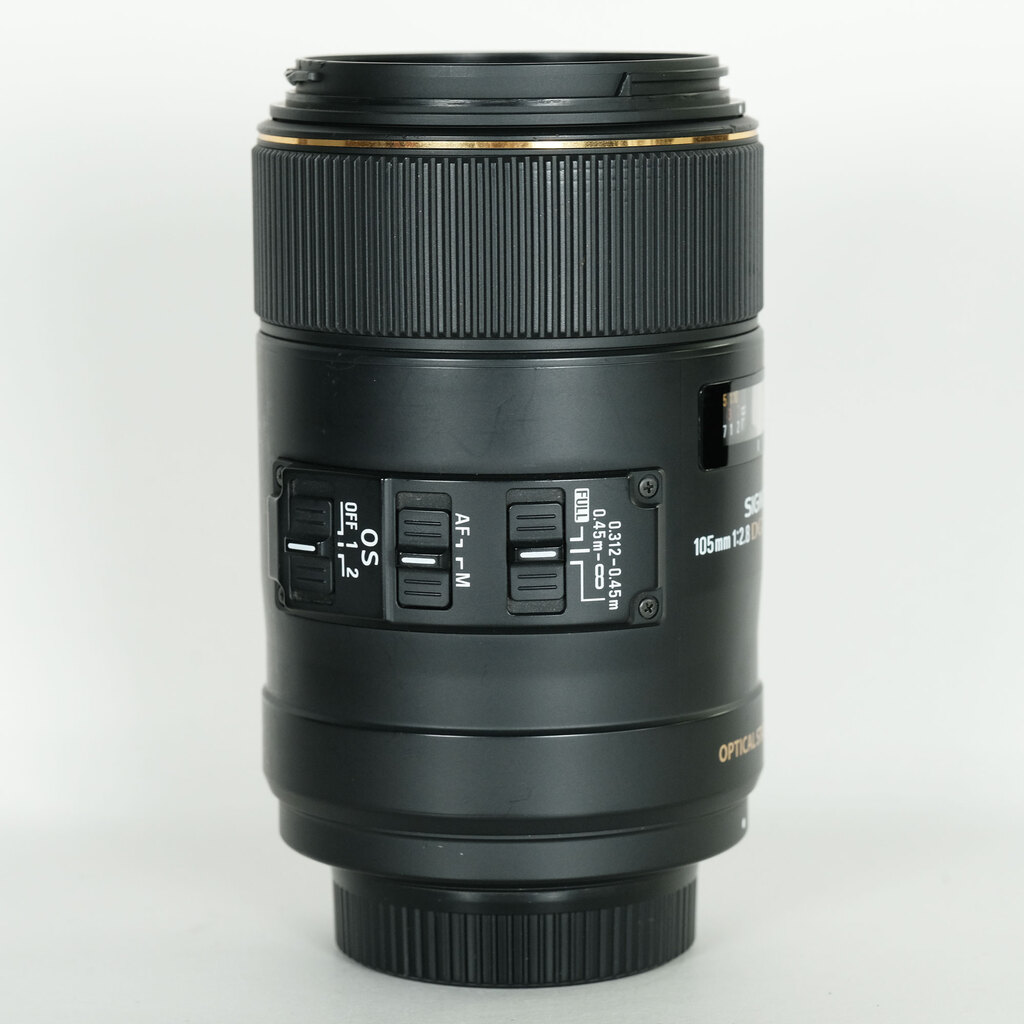 SIGMA MACRO 105mm F2.8 EX DG OS HSM [ニコンF用]