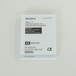 SONY FE 100mm F2.8 STF GM OSS SEL100F28GM