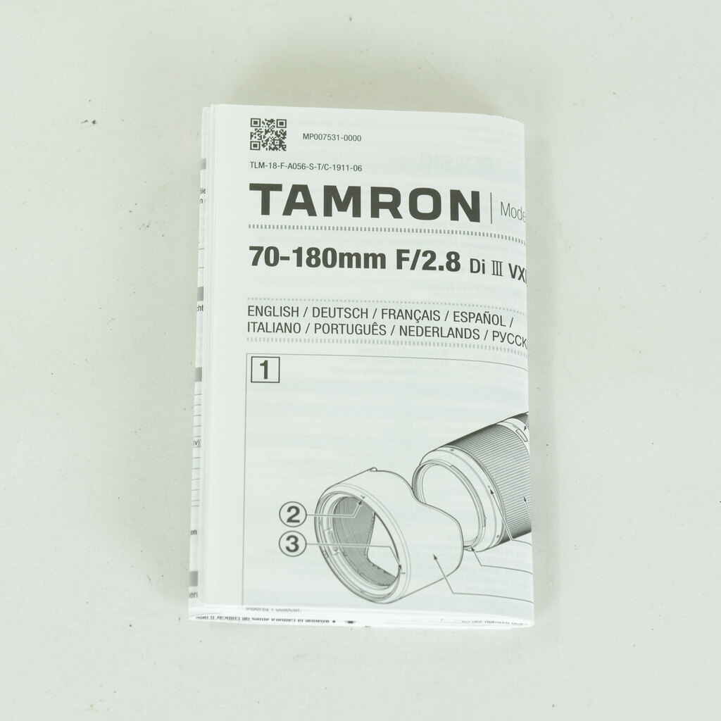 TAMRON 70-180mm F/2.8 Di III VXD (Model A056) [ ソニーE用 ]
