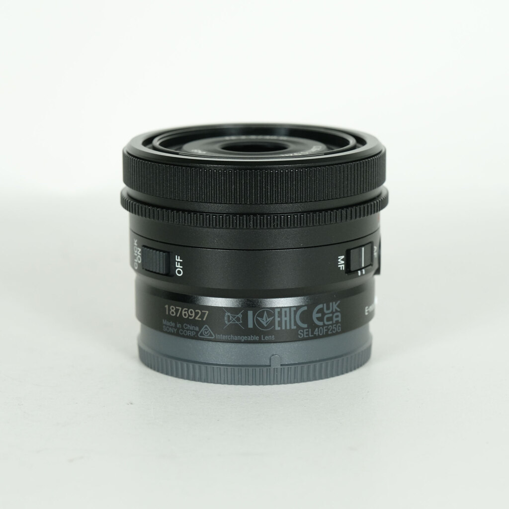 SONY FE 40mm F2.5 G SEL40F25G SONY FE 40mm F2.5 G SEL40F25G