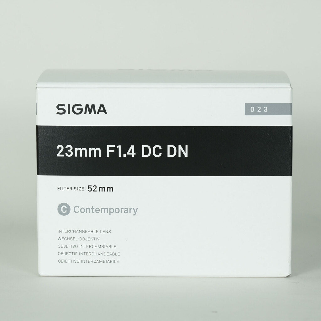 SIGMA 23mm F1.4 DC DN｜Contemporary [ソニーE用]