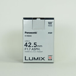 Panasonic LUMIX G 42.5mm / F1.7 ASPH. / POWER O.I.S.