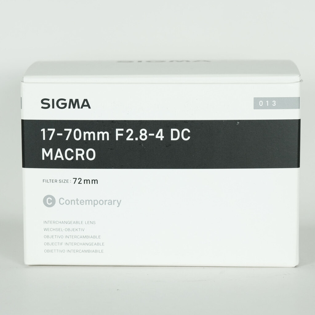 SIGMA 17-70mm F2.8-4 DC MACRO OS HSM | Contemporary [キヤノンEF用]