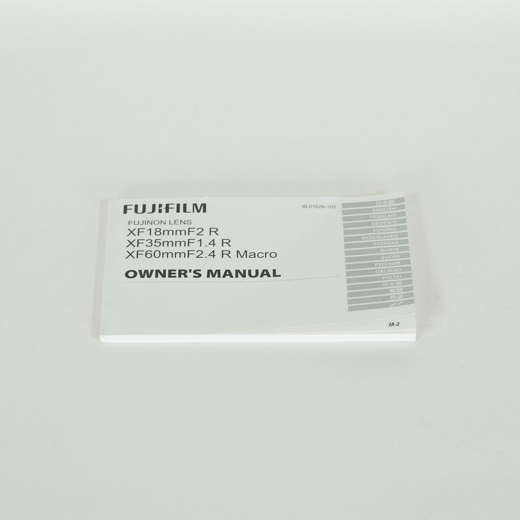 FUJIFILM XF60mmF2.4 R Macro