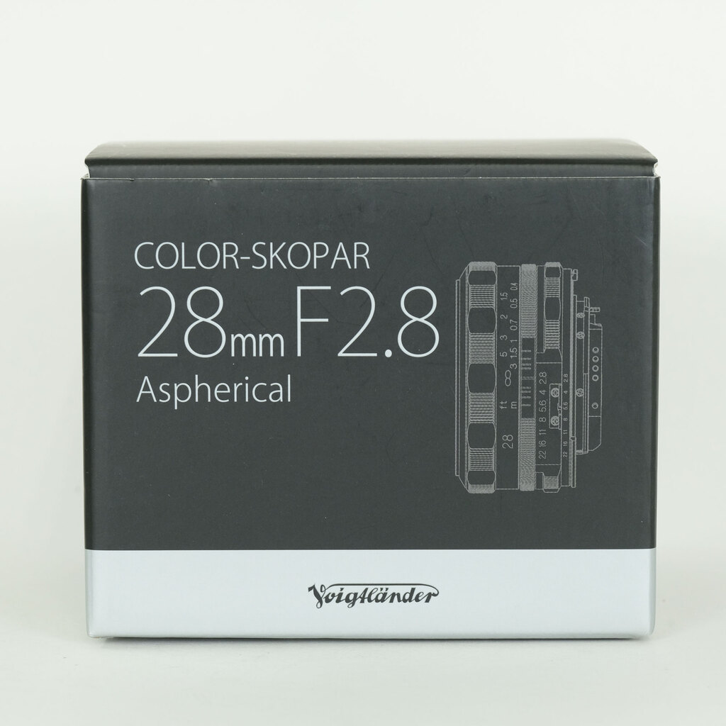 コシナ フォクトレンダー COLOR-SKOPAR 28mm F2.8 Aspherical SL II S Ai-S ブラックリム